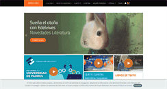 Desktop Screenshot of edelvives.com
